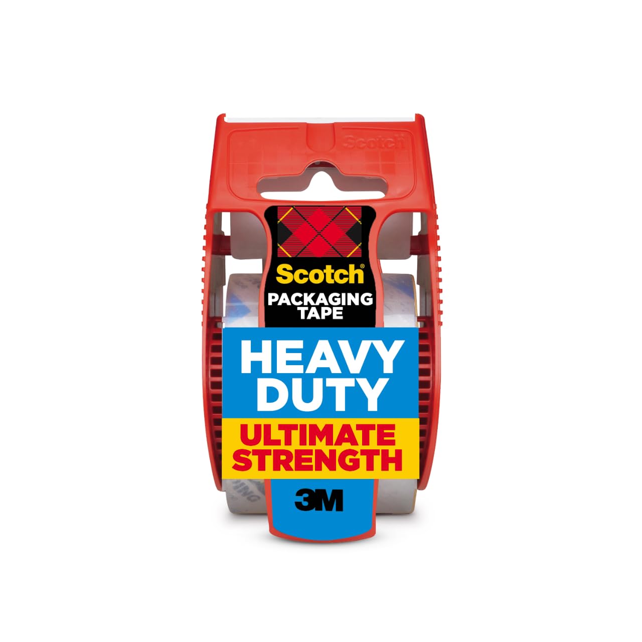 Scotch Heavy Duty Packing Tape - Clear Shipping Tape with Dispenser | 1.88 in. x 27.7 yd.