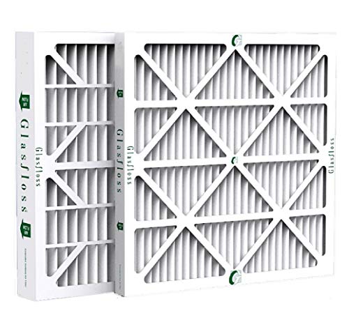 Glasfloss 20x25x4 MERV 10 Pleated Furnace Air Filter Box of 4 - Model ZL
