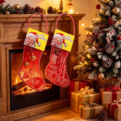 100 Pack Long Mesh Christmas Stockings Bulk 18 Inch Yellow Holiday Decor