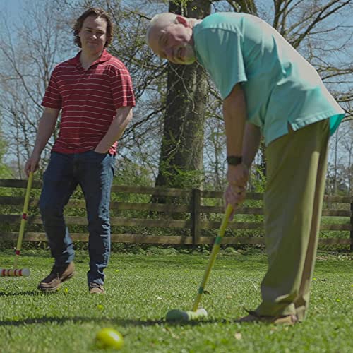 ROPODA 28-inch Six-Player Croquet Set Outdoor Lawn Game for Adults & Kids