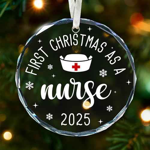 Nurse Ornaments for Christmas Tree - Unique Nurse Practitioner Gifts for Women, for Nursing Students, Ideal Ornament, Perfect as Graduation Gift for Women