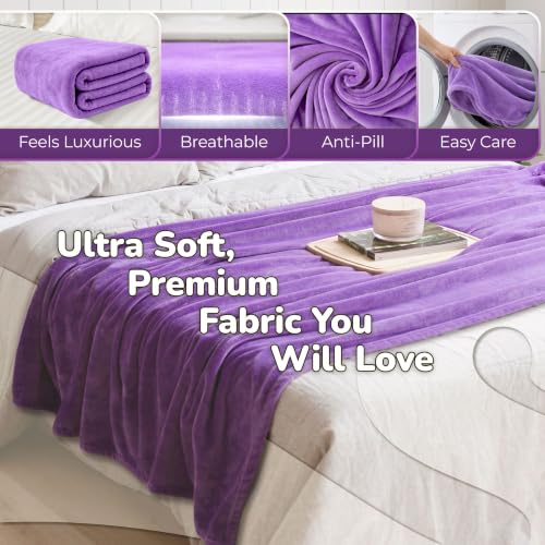 Purple Dream Wearable Blanket for Women & Men - Dorm Room Gift