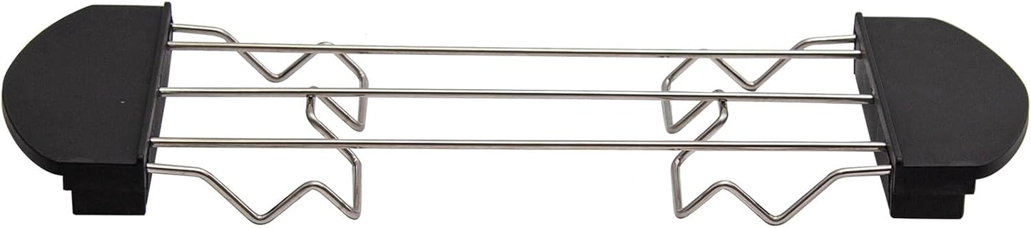 Skiennix Stainless Steel Toast Rack - Versatile Toaster Cooling Grid for Bread & Grilling | 26cm