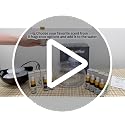 Black Water Based Air Freshener & Aroma Diffuser with 8 Oils, 6 LED Lights