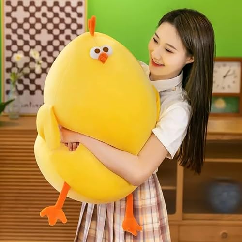45cm/18inch Chicken Plush, Chicken Stuffed Animal, Funny Fat Chicken Plush Pillow, Soft Mother Hen Plush - Thanksgiving Day, Christmas, Birthday Gifts, Ideal Gift for Kid Boy,Girl&Girlfriend