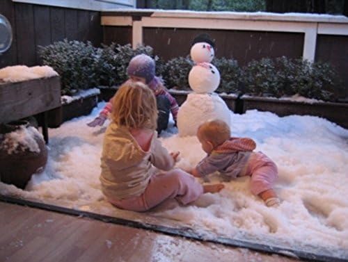 SNOWONDER Instant Artificial Snow - Perfect for Cloud Slime & Winter Decor | 240 Gallons