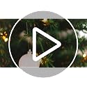 HOMCOM 7ft Pre-Lit Slim Artificial Christmas Tree with Warm White LED Lights