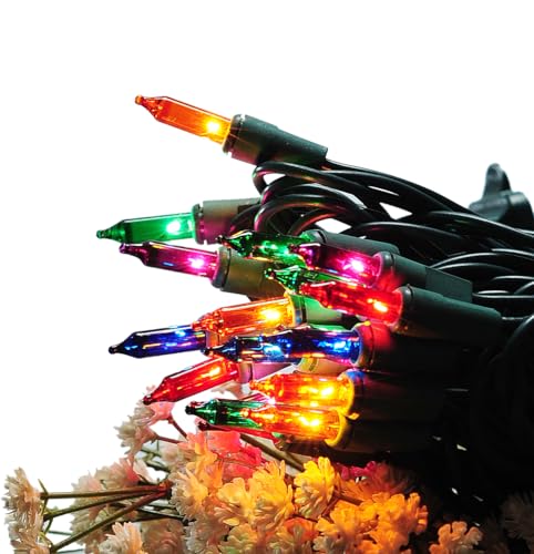 Indoor/Outdoor 35-Count Multi-Color Christmas Light Set with 8.5 ft Length