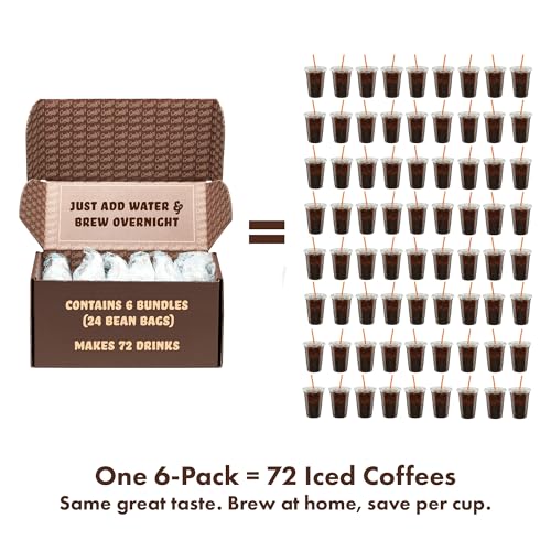 Grady’s Cold Brew Coffee & Chicory Pouches - Original 24 Count, 72 Drinks