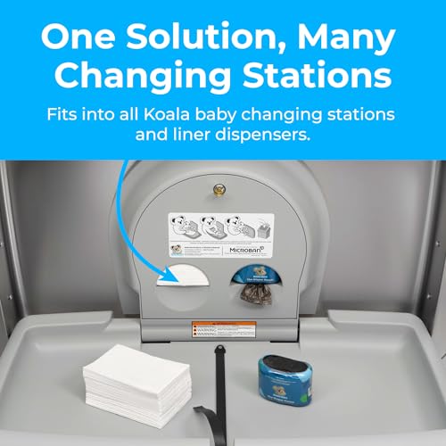 Disposable Baby Changing Station Bed Liners - 3-Ply Biodegradable, Moisture-Resistant, Eco-Friendly, 500 Count
