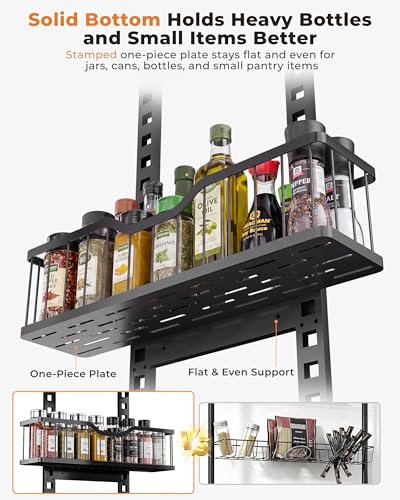 EVERIE Over the Door Pantry Organizer, 9-Tier Heavy Duty Storage Rack