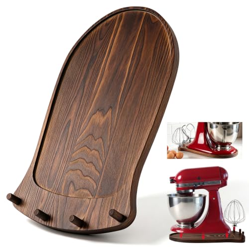 2-in-1 Mixer Slider with Storage for KitchenAid 4.5-5 Qt Tilt Head Mixer - Natural Pine