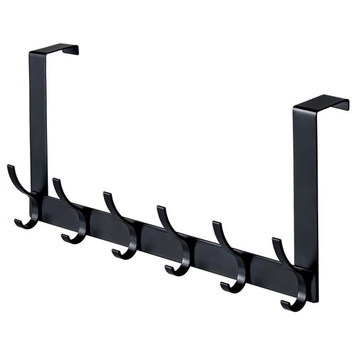BOOMIBOO Over The Door Hooks, Sturdy Door Hanger, Towel Rack Towel Hooks for Bathroom 12 Hooks Large Over The Door for Bathroom, Bedroom，Kitchen
