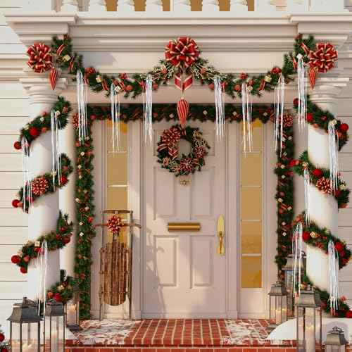 Pack of 3000 Strands Iridescent Silver Christmas Icicle Tinsel Foil Fringes | 19.8 Inches, Christmas Tree Tinsel Curtain Decoration for Indoor Outdoor Winter Home New Year Eve Birthday Party Supplies