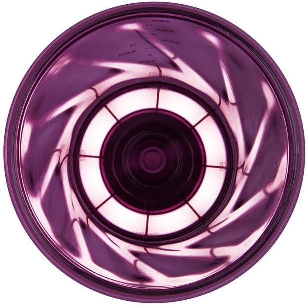 VOLTRX VortexBoost Electric Shaker Bottle - USB-C Rechargeable Protein Mixer, BPA-Free Tritan, Purple