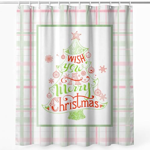 Festival-04 Waterproof Shower Curtain 72x72 inch, Machine Washable Polyester, Bathroom Decor