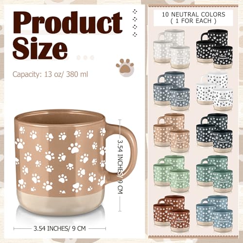 Meanplan 30 Pcs Vet Tech Appreciation Coffee Mugs 13 oz Multicolor Gift Set