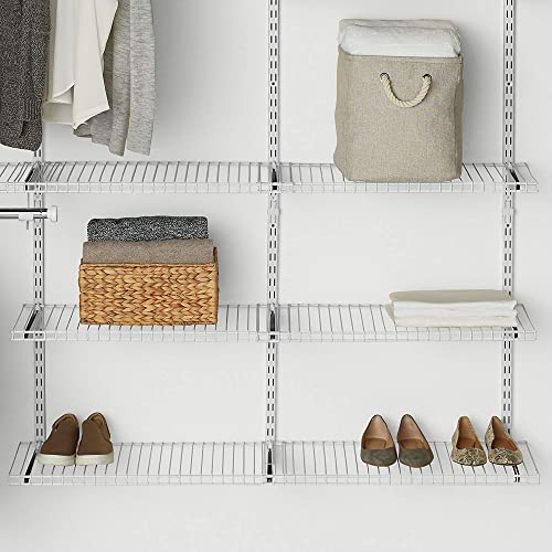 Wire Shelf for Rubbermaid Configurations Closet Shelving Kit - Set of 2