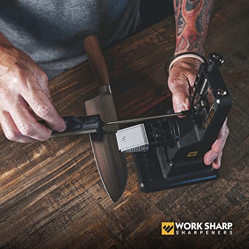 Work Sharp Precision Adjust Knife Sharpener Kit PA - Fixed Angle, Adjustable, Guided System
