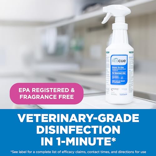REScue One-Step Ready-to-Use Disinfectant Cleaner & Deodorizer – For