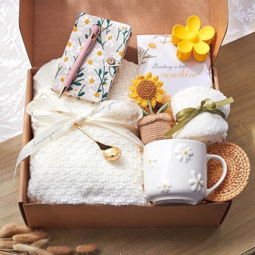 Sunshine Hugs Gift Box for Women - Self-Care & Cozy Care Package