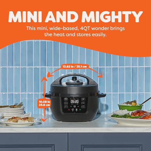 Instant Pot Rio Mini 4 Qt 7-in-1 Electric Pressure Cooker - Black