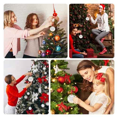 Son Gifts from Mom to My Son Christmas Ornament Birthday Ceramic Ornament Present for Adult Sons Inspirational Gift for Sons for Boys Back to School Graduation Wedding Gift