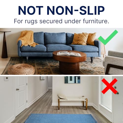 9'x12' Felt Rug Pad 1/4 Inch Thick - Floor Protection & Cushioning - RUGPADUSA Basics