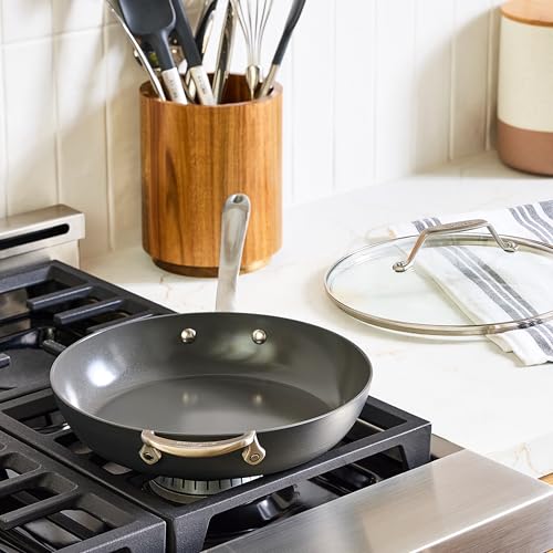 All-Clad HA1 Ceramic Nonstick 10.5-Inch Fry Pan with Lid - Induction Ready