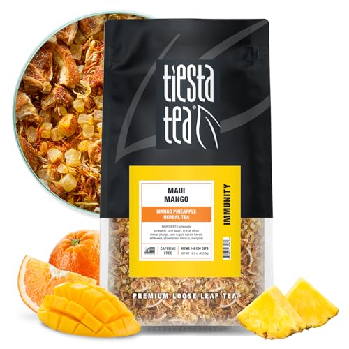 Tiesta Tea Maui Mango Loose Leaf Herbal Tea Bulk Pouch - 200 Cups