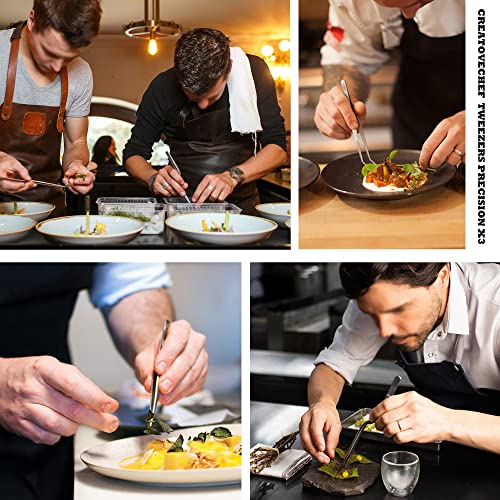 Black Chef Plating Kit - 10 Piece Culinary Presentation Set for Professional & Home Use