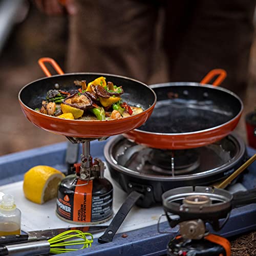Camping Cookware Skillet - Non-Stick Aluminum, 8x8.5 Inches, Jetboil Variation