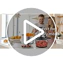 Electric Food Processor with Dual 8-Cup Stainless Steel & Glass Bowls - 3-Speed, Quiet Kitchen Chopper & Grinder