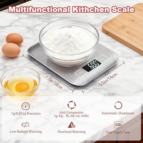 Sourdough Starter Kit with Scale, Glass Jar, Bannetons & Baking Tools