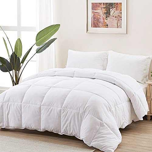 ACCURATEX Queen Duvet Insert 400GSM Down Alternative Comforter 90x90 White