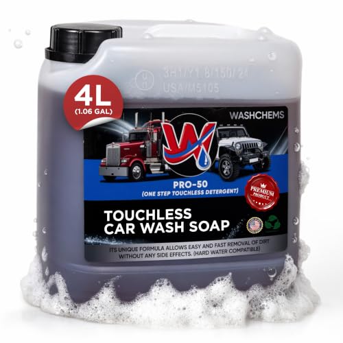 Wash Chems Pro50 Foam Cannon Car Wash - Touchless Detergent Soap 1.06 Gal - Variation 1 / 134.4 Fl Oz