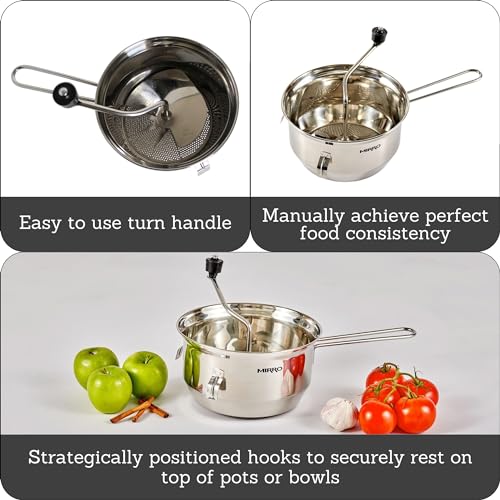 Mirro 50025 Foley Stainless Steel Healthy Food Mill Cookware,
