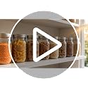Rubtlamp Clear Mason Jars 32oz Wide Mouth Glass Jars 12 Pack with Airtight Lids