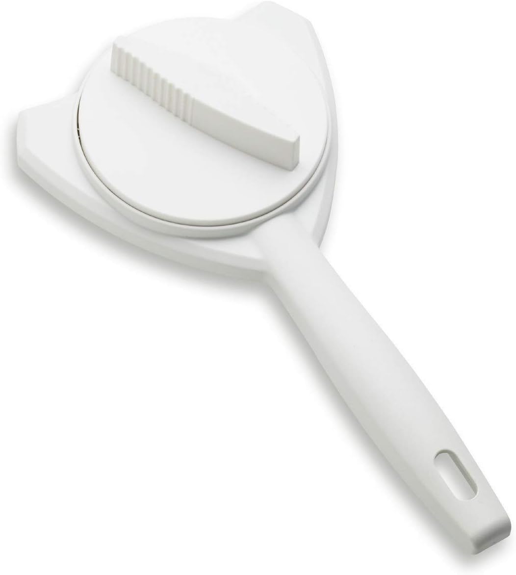 KUHN RIKON Jar and Bottle Opener - Strain-Free Gripper Design, 10 x 5 x 2.25 Inches, White