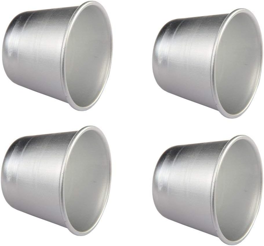 Set of 6 Nonstick Tumblers by [Brand Name] - Perfect for Chocolate Molten Cakes, Pudding, and Soufflés | 3-Inch Ramekins