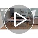 White 73X29 Inch Lash Bed Topper Set Gel Memory Foam Massage Table Waterproof Pillow Cover