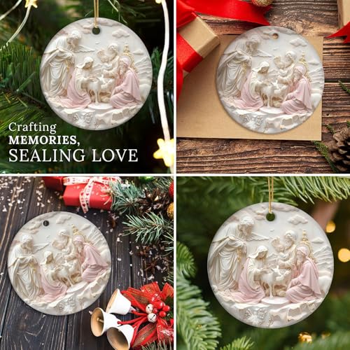 Christmas Ornaments Nativity Scene for tree