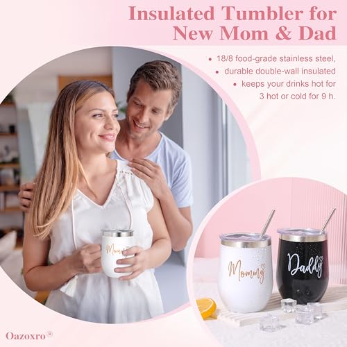 New Mom Gifts for Women, Pregnancy Gift Parents Gender Reveal with