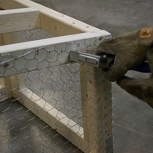 YARDGARD 2 Inch Galvanized Steel Poultry Netting - 24in x 150ft Bird & Small Animal Fence