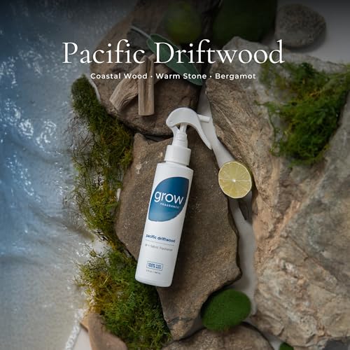 Non Toxic Fabric & Room Air Freshener Spray - Woodland Sage & Pacific Driftwood 2-Pack