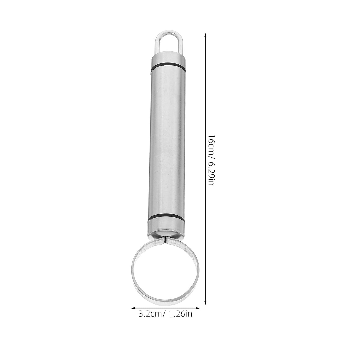 Hemoton 2 Pcs Fruit Core Removing Tools Stainless Steel Peach Corers Kitchen Utensils for Pear Bell Pepper Easy-to-Clean Kitchen Gadgets for Home Use