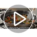 Rorence 8/10/12 Inch Non-Stick Frying Pan Set - Tri-Ply Stainless Steel Skillets
