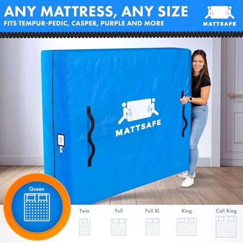 Nordic Elk Queen Size Mattress Bags for Moving and Storage, Bed Cover