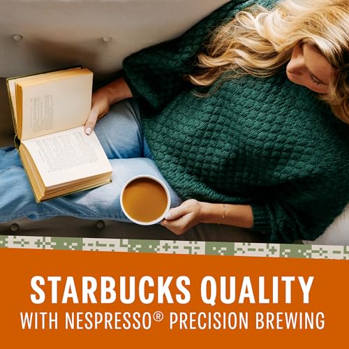 Starbucks Pumpkin Spice Coffee Pods for Nespresso Vertuo - 4 x 8-Count Pack, 32 Capsules
