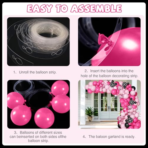 Oh Twodles 2nd Birthday Party Supplies Kit for Girls - 150 Pieces